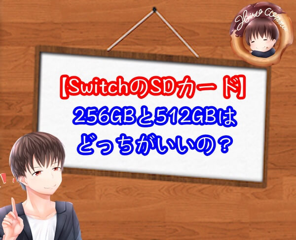 SwitchのSDカードは256GBと512GBはどっちがいいの？