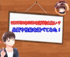 WINTENのSSDの評判