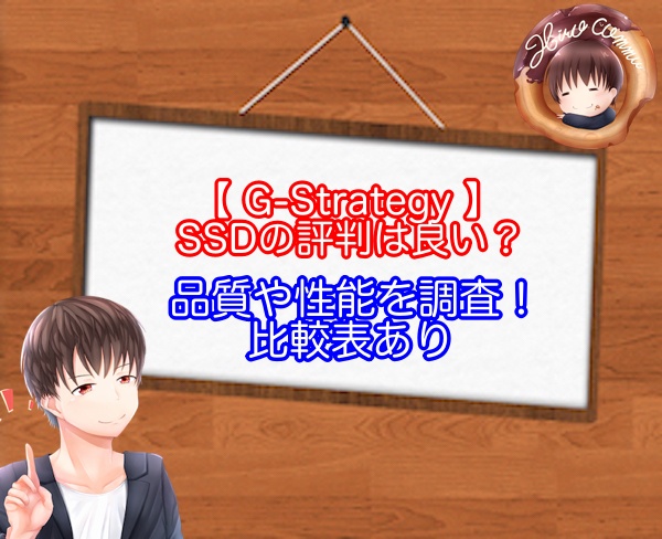 G-StrategyのSSDの評判